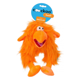 COOCKOO-FUZZLE-ORANGE COOCKOO FUZZL 25 CM ΠΑΙΧΝΙΔΙ ΣΚΥΛΟΥ